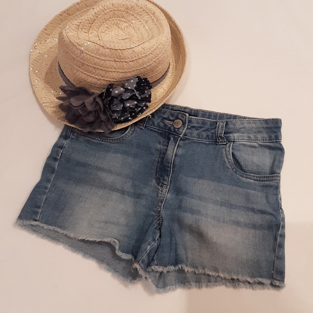 GIRLS (SZ 14) - Denim Shorts